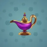 Genie Lamp #1343