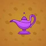 Genie Lamp #1348