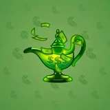 Genie Lamp #1376