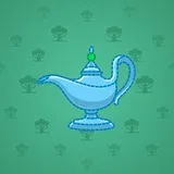 Genie Lamp #1386