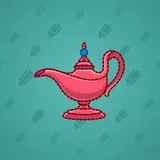 Genie Lamp #1395
