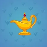 Genie Lamp #1401