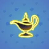 Genie Lamp #1408
