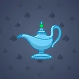 Genie Lamp #1416