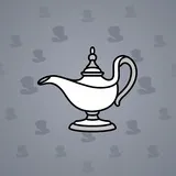 Genie Lamp #1458