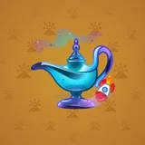 Genie Lamp #1462