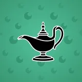 Genie Lamp #1496