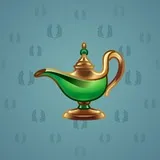Genie Lamp #1506