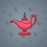 Genie Lamp #1507