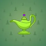 Genie Lamp #1534