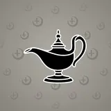 Genie Lamp #1548