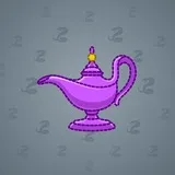 Genie Lamp #1574