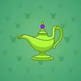 Genie Lamp #1598