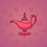 Genie Lamp #1601