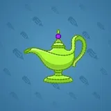 Genie Lamp #1648
