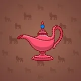 Genie Lamp #1649