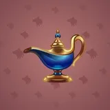 Genie Lamp #1707