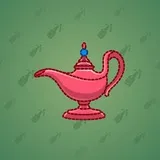 Genie Lamp #1708