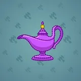Genie Lamp #1709
