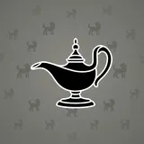 Genie Lamp #1843
