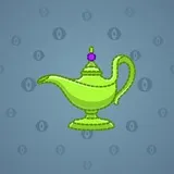 Genie Lamp #1851