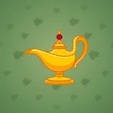 Genie Lamp #1873