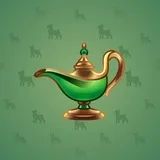 Genie Lamp #1876