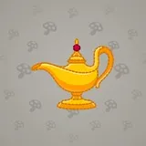 Genie Lamp #1878