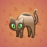 Scared Cat #17286