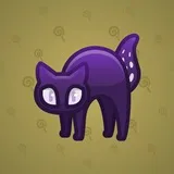 Scared Cat #17290