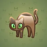 Scared Cat #17310