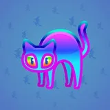 Scared Cat #17401