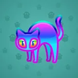 Scared Cat #17415