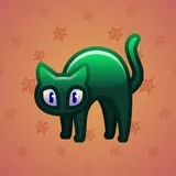 Scared Cat #17653