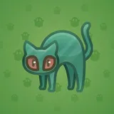 Scared Cat #17668