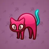 Scared Cat #17699