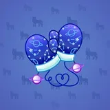Snow Mittens #1355