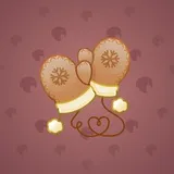 Snow Mittens #1373