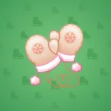 Snow Mittens #1384