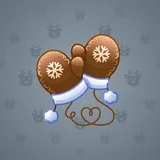 Snow Mittens #1413