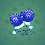 Snow Mittens #1445
