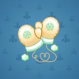 Snow Mittens #1447