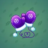 Snow Mittens #1476