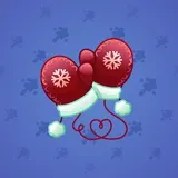 Snow Mittens #1491
