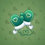 Snow Mittens #1512