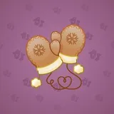 Snow Mittens #1537