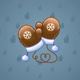 Snow Mittens #1538