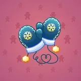 Snow Mittens #1541