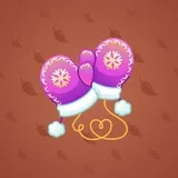 Snow Mittens #1555