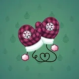 Snow Mittens #1568